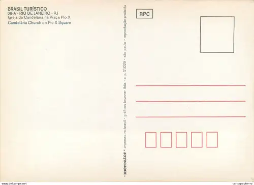 A5691 Brazil Rio de Janeiro Candelaria Church