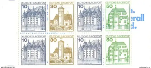 "Castles and Palaces" (Burgen und Schlösser) 1980 mnh