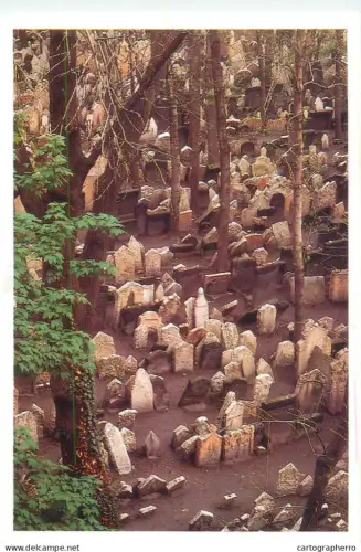 A5690 Czech Republic Praha Old Jewish Cemetery