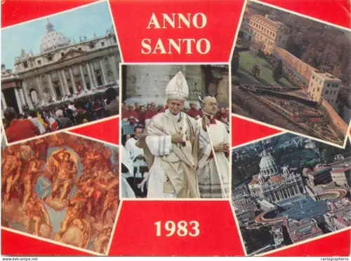 A5689 Vatican Anno Santo 1983 multi view souvenir