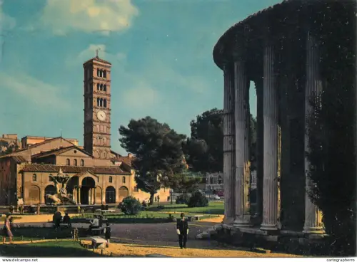 A5689 Italy Roma Tempio di Vesta e Chiesa di S Maria in Cosmedin