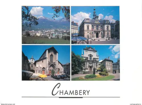 A5688 France Chambery Savoie multi view souvenir