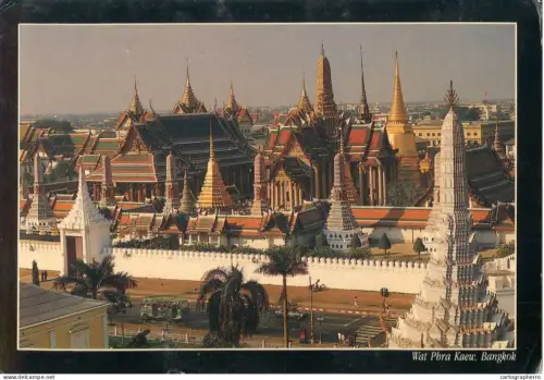 A5688 Thailand Bangkok Grand Palace and Temple of the Emerald Buddha aerial view