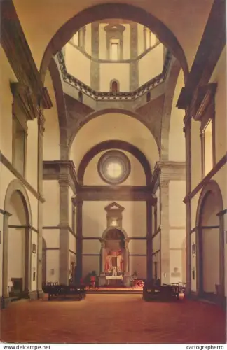 A5688 Italy Calcinaio Chiesa di Santa Maria delle Grazie interior aspect