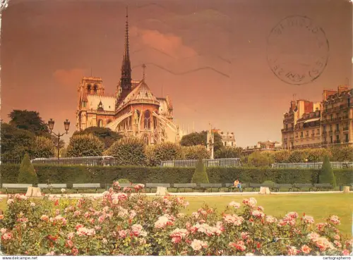 A5688 France Paris Cathedral Notre Dame