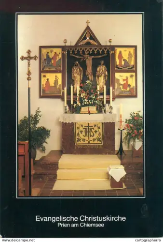 A5687 Germany Evangelische Christuskirche Prien am Chiemsee - Altar