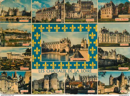 A5687 France Val de Loire et ses chateaux multi view