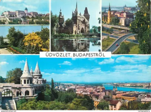 A5687 Hungary Budapest multi view