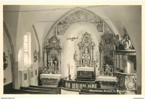 A5683 Austria Krimml im Oberprinzgau Kirche Inneres