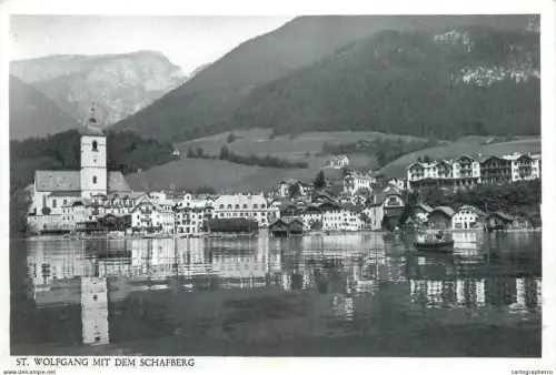 A5683 Austria St Wolfgang mit Schafberg