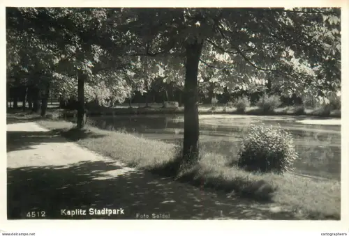 A5683 Czech Republic Kaplitz Stadtpark