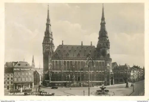 A5683 Germany Bad Aachen Rathaus