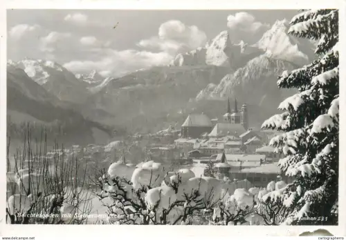 A5683 Germany Berchtesgaden mit Steinernen Meer winter view