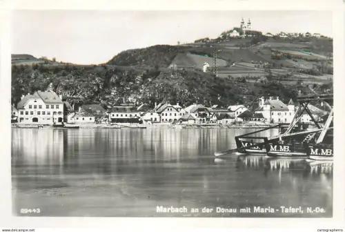 A5683 Austria Marbach an der Donau mit Maria Taferl