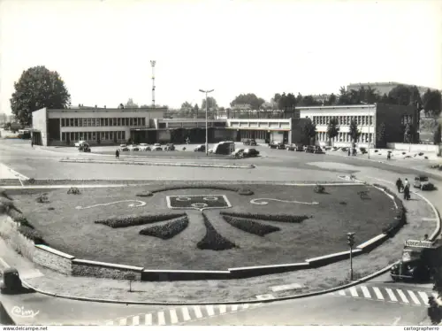 A5704 France Macon (Saone et Loire) La Gare mixte rail-route