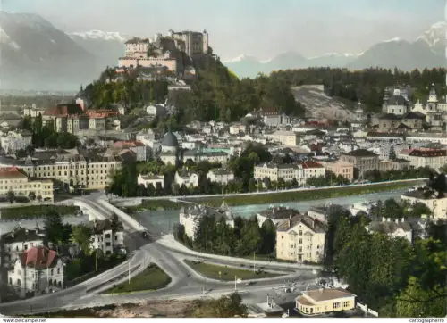 A5704 Austria Salzburg mit Lattengebirge und Stauffen