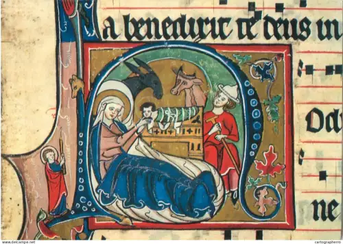 A5702 Geburt Christi Antiphonale aus der Dominikannerinenkloster Paradiese bei Soest