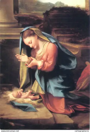 A5701 Adorazione del Bambino di Correggio