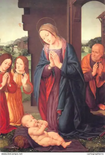 A5701 Adorazione del Bambino Lorenzo di Credi