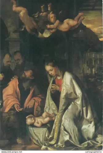 A5701 Nativity Griolamo da Romano painting