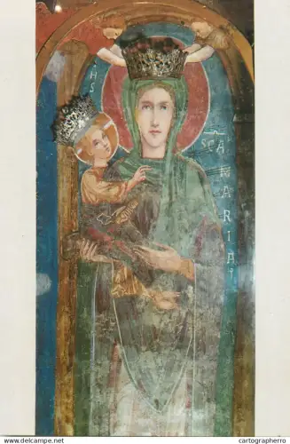 A5701 Italy Almenno S Salvatore Bergamo Santuario della Candelora Icona Miracolosa IX century