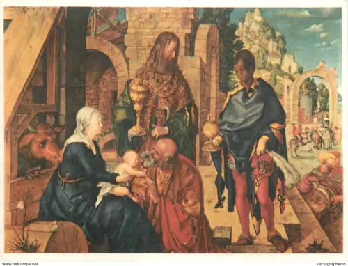A5701 L'Adorazione dei Magi Durer painting