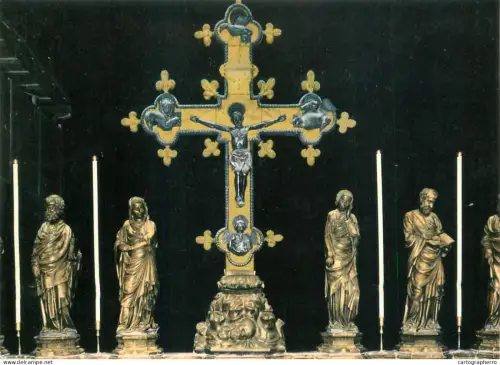 A5701 Italy Venezia Basilica di S Marco Crocifisso sull'iconostasis