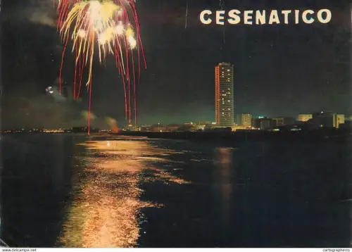 A5700 Italy Censenatico fireworks night view