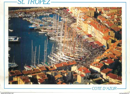 A5699 France St Tropez (Var) vue aerienne du port