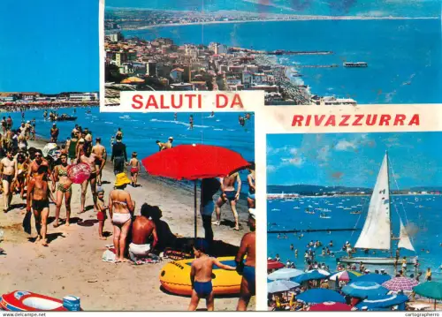 A5699 Italy Rivazzurra di Rimini several views
