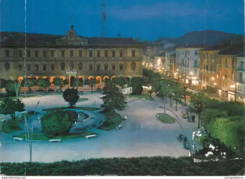 A5699 Italy Campobasso Piazza Municipio notturno