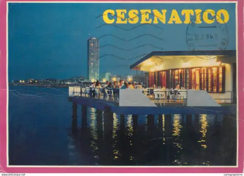 A5698 Italy Censenatico night view