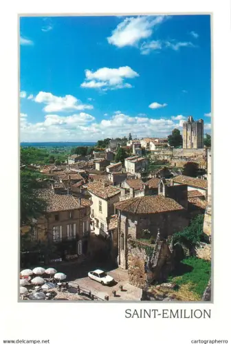 A5697 France Saint Emilion (Gironde) vue panoramique