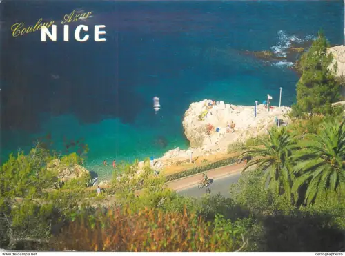 A5697 France Cote d'Azur Nice Le bord de mer vue aerienne