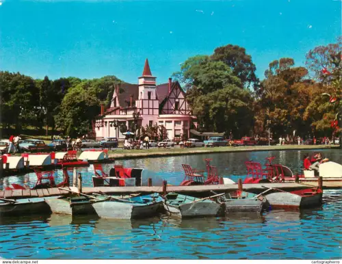 A5697 Argentina Buenos Aires Parque de Palermo & Confiteria "El Rosedal"
