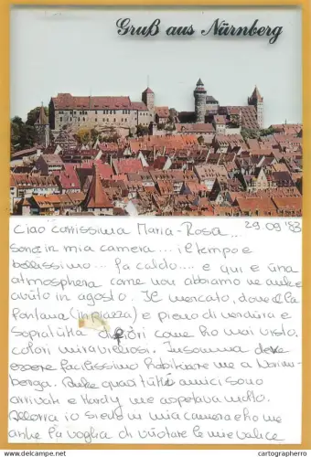 A5697 Germany Gruss aus Nurnberg souvenir