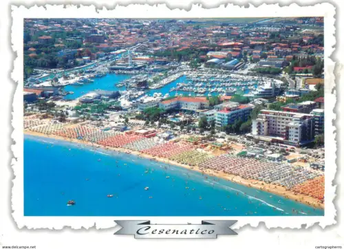 A5697 Italy Censenatico aerial view