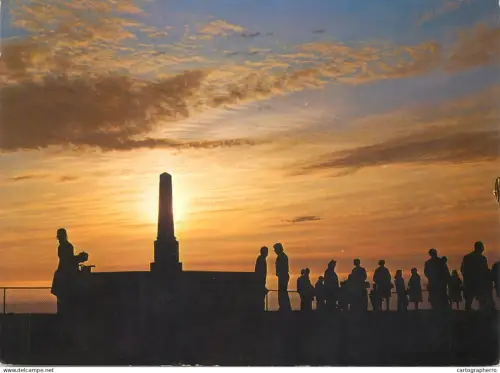 A5707 Norway Nordkap sunset view