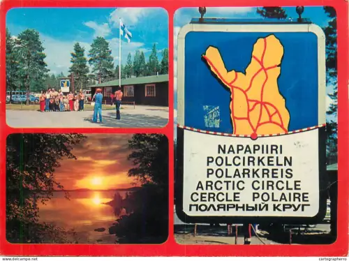 A5707 Finland Rovaniemie Arctic Circle multi view