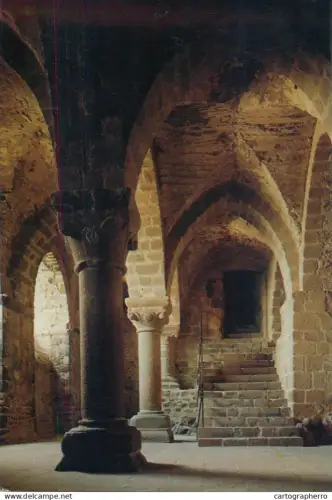 A5707 France Mont St Michel (Manche) Crypte d'Aquilon
