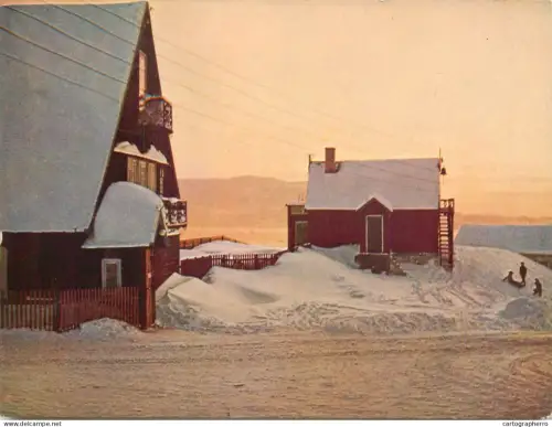 A5707 Groenland Julianehab old trade buildings