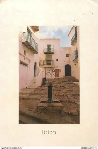 A5707 Spain Ibiza old street view