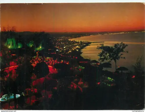 A5707 Italy Gabbice sunset panoramic view