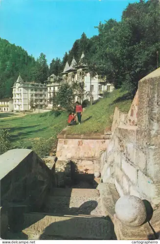 A6184 Romania vedere din Slanic Moldova 1965