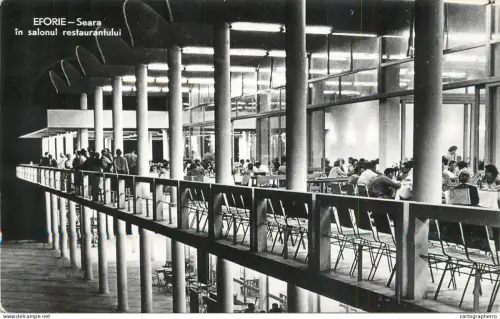 A6183 Romania Eforie / Vasile Roaita salonul restaurantului restaurant