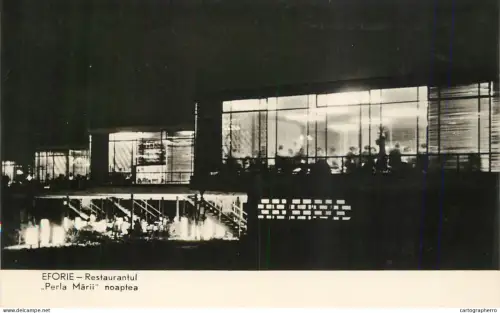 A6183 Romania Eforie / Vasile Roaita restaurant Perla Marii by night