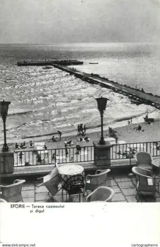 A6183 Romania Eforie / Vasile Roaita Eforie terasa cazinoului si digul