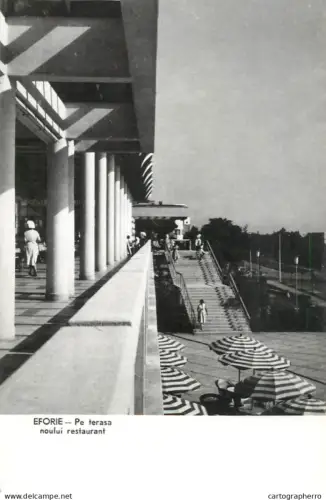 A6183 Romania Eforie / Vasile Roaita Eforie pe terasa noului restaurant