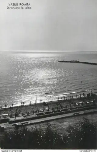 A6183 Romania Eforie / Vasile Roaita dimineata la plaja sunrise