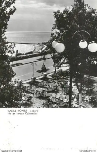 A6183 Romania Eforie / Vasile Roaita vedere de pe terasa cazinoului 1960